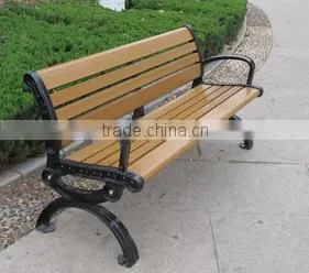 cast iron park bench