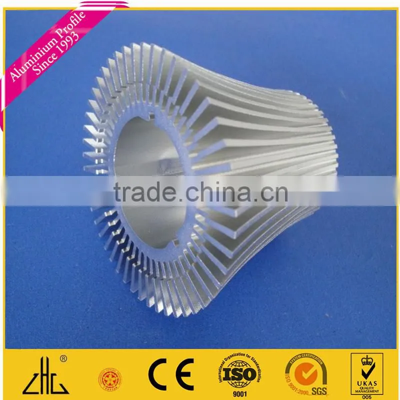 OEM / CNC led street light heat sink, heat sink led for 30w, high bay heat sink