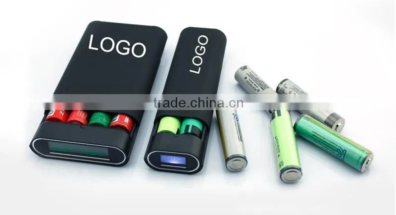 Universal Battery Double USB Ports 3.7V 18650 Power Bank Backup Power Best for Travel