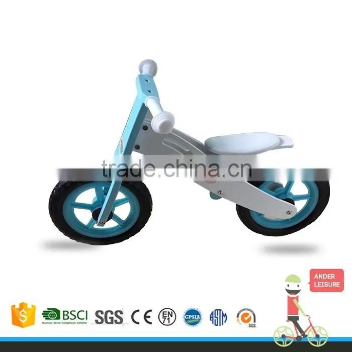 2016 best wooden balance bike for 3-5 year learning bike first bike