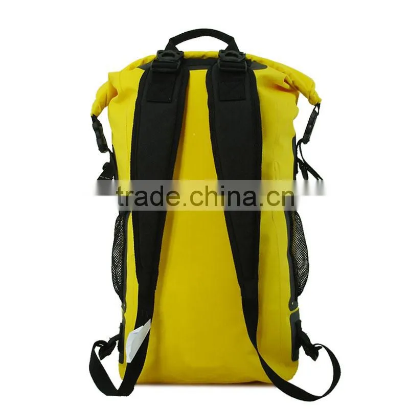Customized Tarpaulin Waterproof Backpack Dry Bag 500D PVC Mesh,for outdoor sports, hiking, climbing, OEM and ODM are Welcome