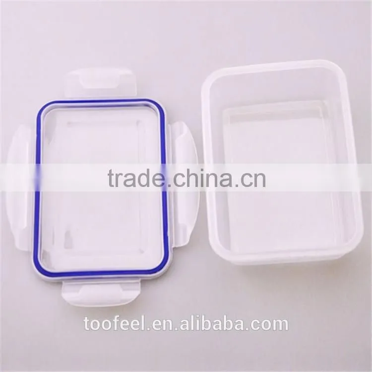 personalized lunch box for adult,small clear plastic packaging plastic lunch box