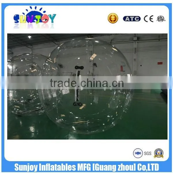 SUNJOY 2016 new designed water roller ball price, water t ball toys, giant water ball for sale