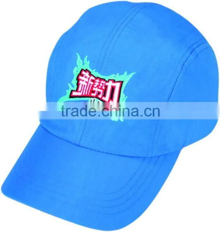 promotional custom fitted caps with 3D embroidery