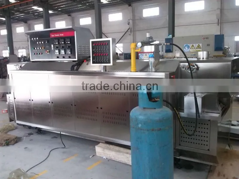 Gas Tunnel Oven For Bread Production Line