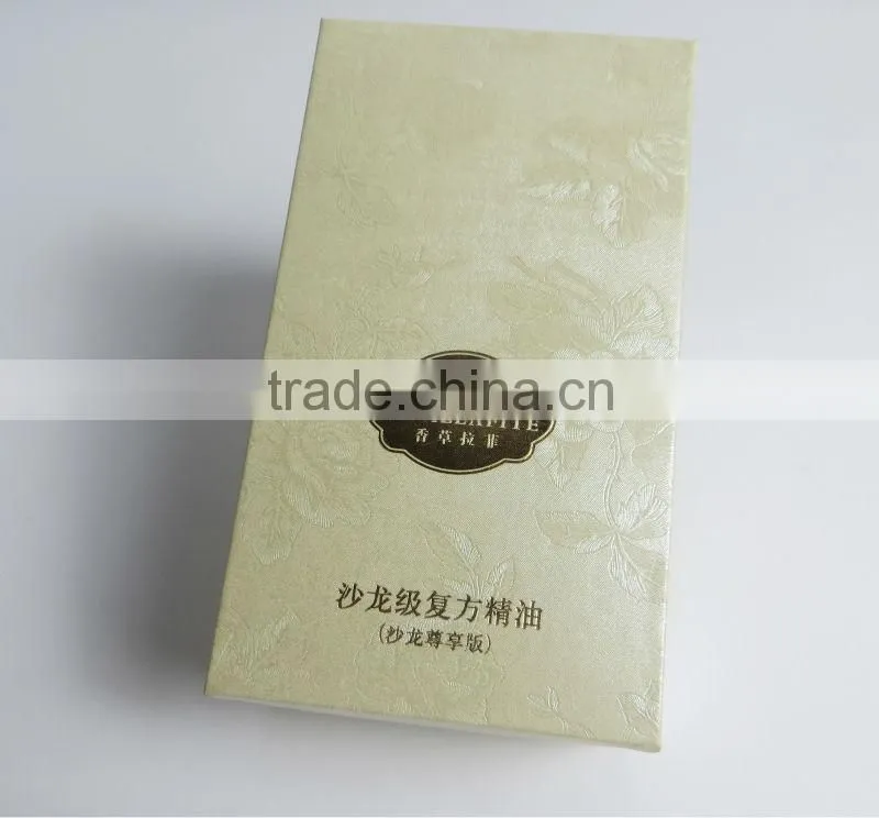 Elegant design paper perfume box&perfume packaging box with PVC window for sale