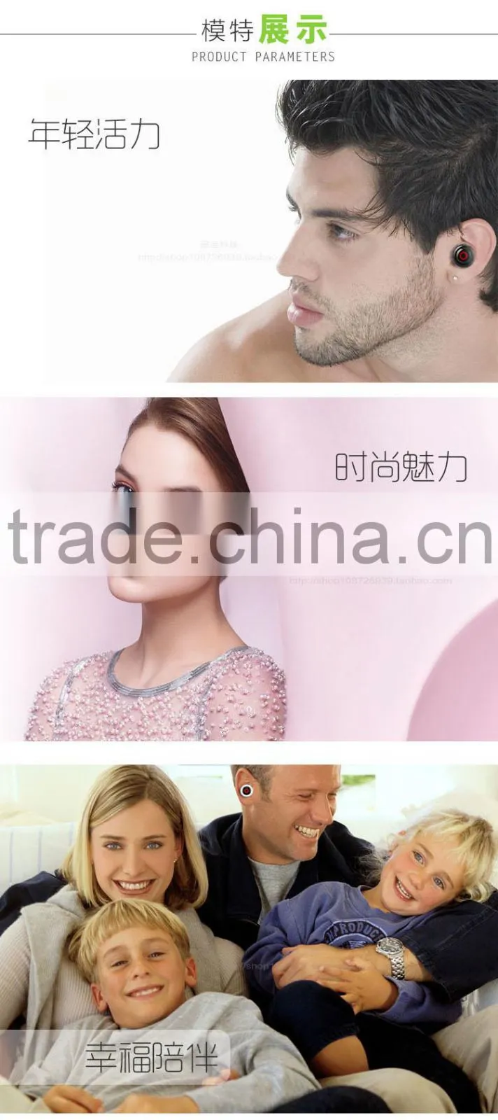 Best Cheap Small super bass stereo wireless bluetooth headphones/earbuds custom