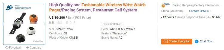 Multi-service Waiter Caller System, Restaurant Table Caller, Waiter Calling Bell