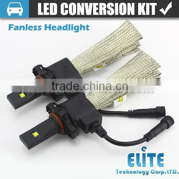 Easy install 3000lm H16 car led headlight conversion kit with phi chips
