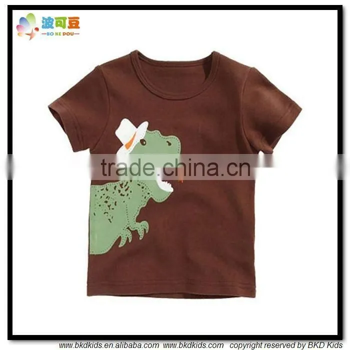 BKD print cotton young boy shirts
