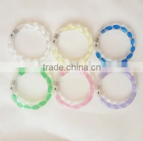 fashion acrylic led bangle bracelet