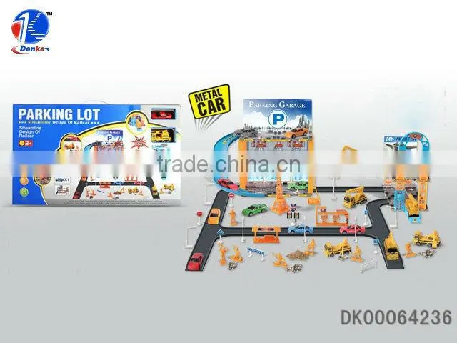 Super Garage Playset Unique Toys for Boys with Metal Die Cast Cars