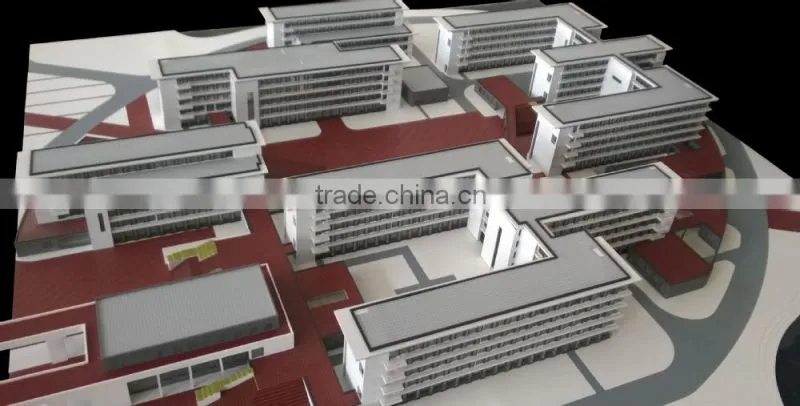 Shunheng architectural model making for school buildings