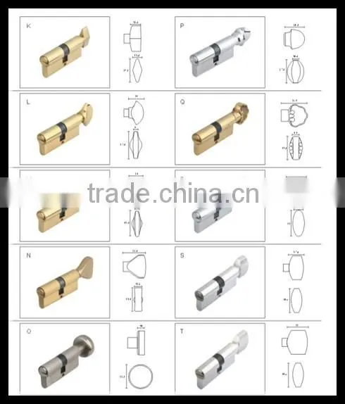 best quality and cheap price brass door lock cylinder