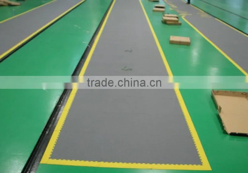 Qingdao 7KING interlocking PVC plastic garage sport office workshop warehouse floor mat