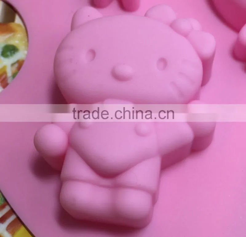 CTBED157 Sponge Bob Square Pants Bunny Viking Altman Silicone Cheesecakes Molds Birthday Cakes And Pies Mould Body