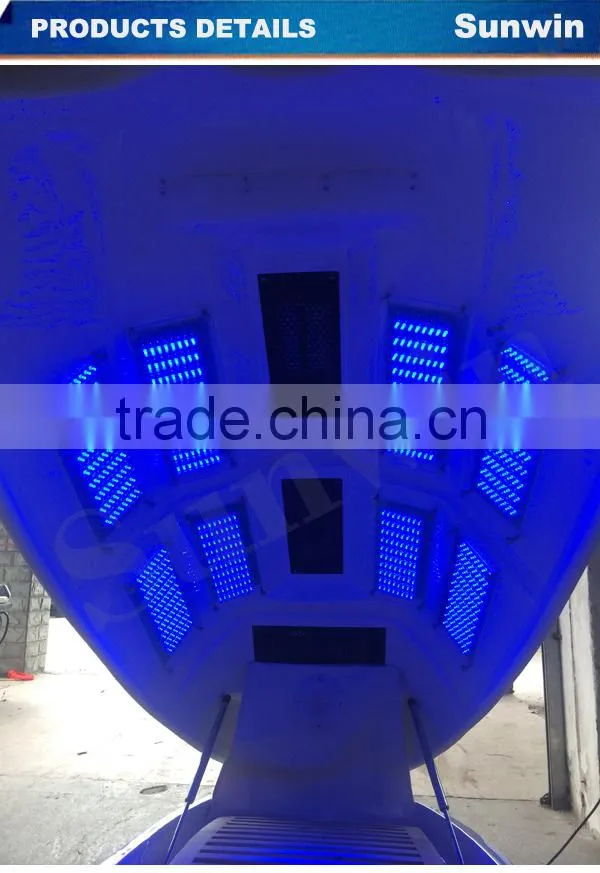 2015 ozone sauna spa capsule infrared spa capsule led light spa capsule SW-708S