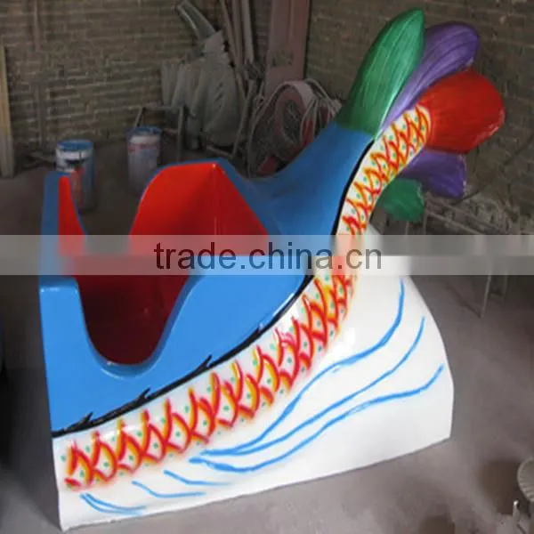 China factory fun park rides cheap roller coaster slide dragon for sale amusement games