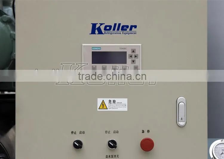 8 Tons large capacity Flake Ice Machine for Food Processing