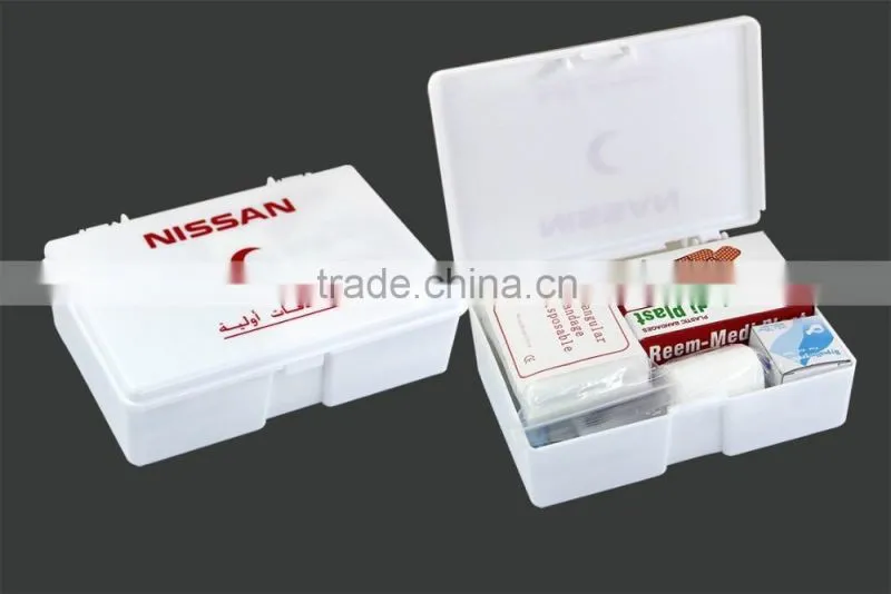 2016 Wholesale mini White medical box/plastic clear first aid kit box