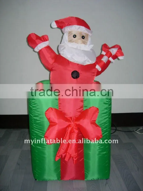 Pop-up Inflatable Snowman in Parcel