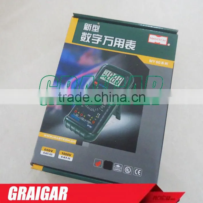 MASTECH MY6243 3 1/2 1999 count digital LC C / L Meter inductance capacitance tester