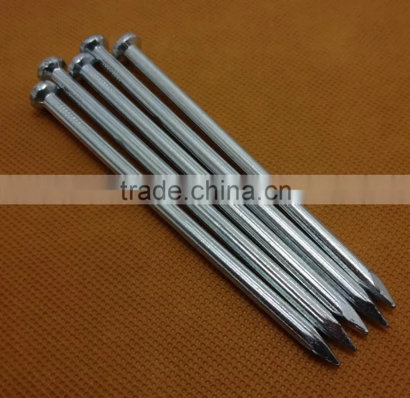 Large 45# steel nail all sizes factory price(+86-18032821161whatsapp,wechat,viber,Skype:zheng.tommy1)