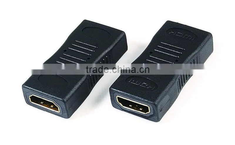 HDMI female to female adapter black model