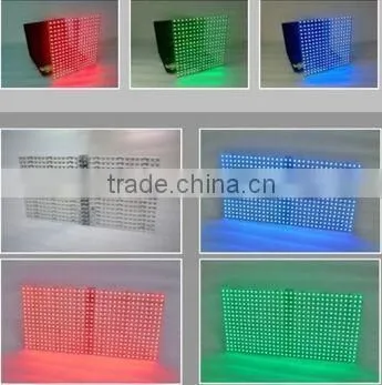 New design and special effect super slim and thin less than 3cm transparent glass led display p10 p12.5 p16