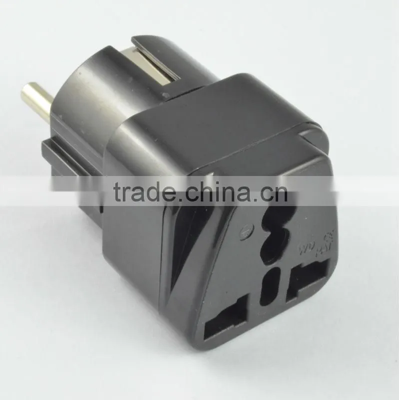Hot selling alibaba top quality universal to germany converter plug adapter CE