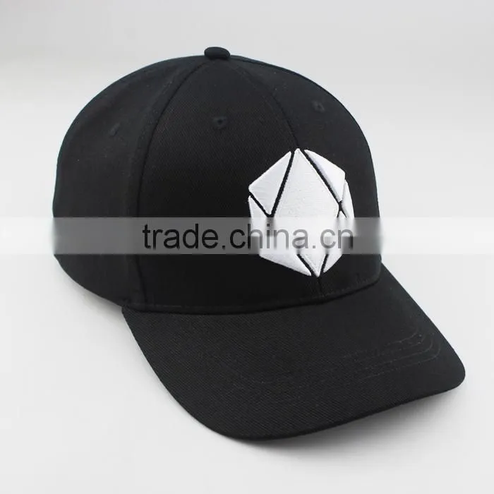 embroidery cotton baseball caps made in china