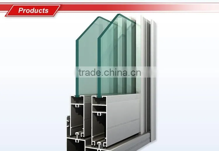 Powder Coated Aluminum Profile Window Frame Parts
