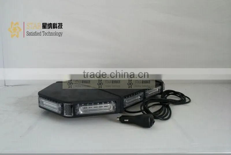 Police car vehicle mini amber emergency led warning lightbarTBD-A352