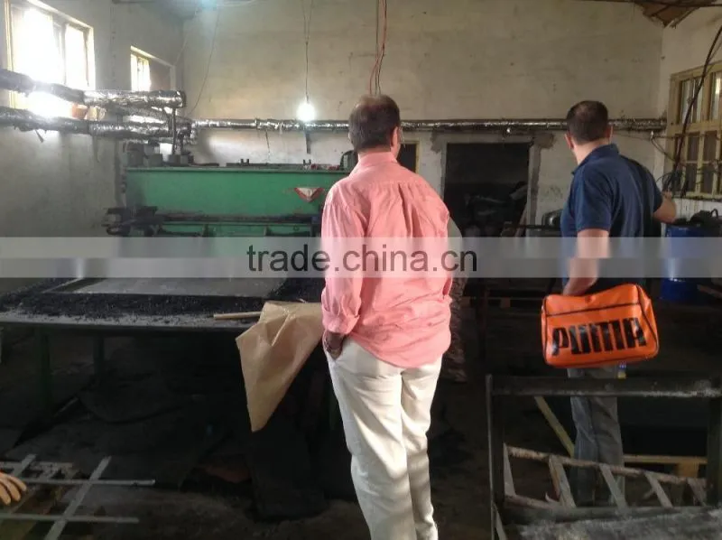 paving machine for rubber surface and rubber tiles machine maker