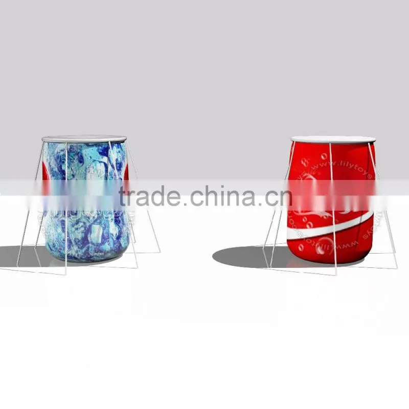 customizable inflatable bottle model, strong pvc inflatable bottle for advertising