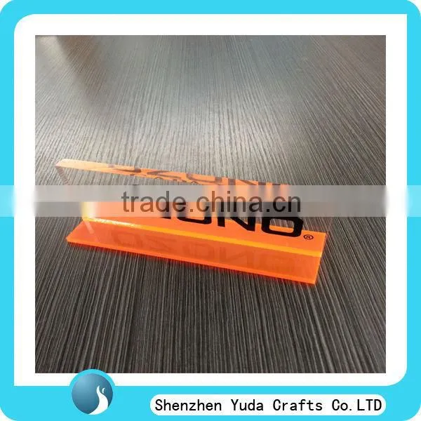 colored acrylic block colored plexiglass logo block