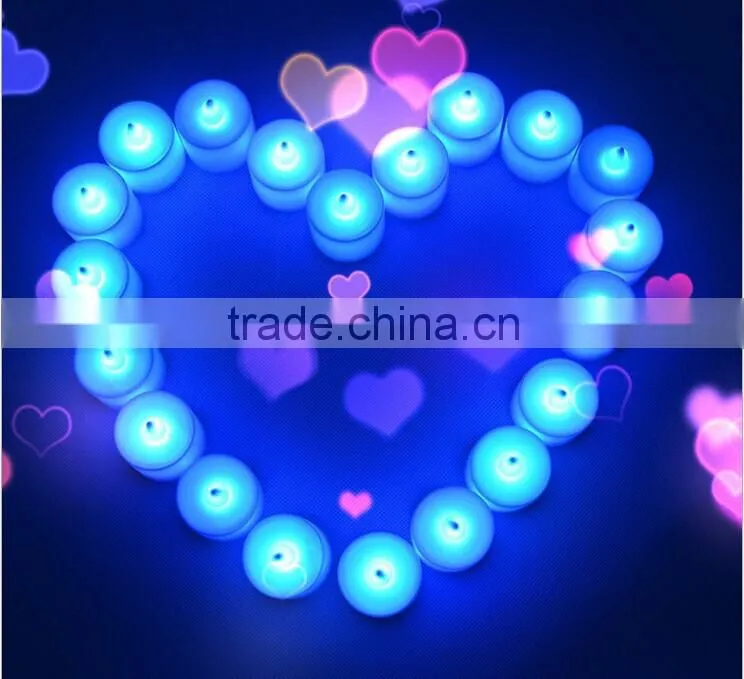 Led Tealight with the battwries can be used more than 72 hours