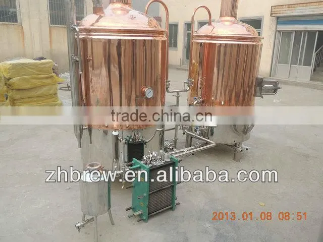 complete beer equipment/brewery system with CE certification