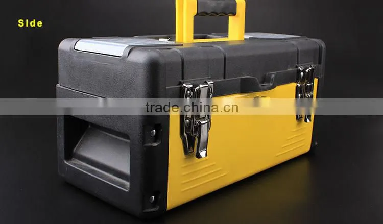Custom color muti functional empty storage stainless steel tool box