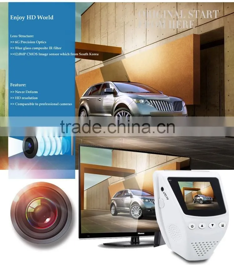 Wide Angle Dash Cam Car DVR Novatek 96650 2.0'' LCD 170 Degree Night Vision Full HD 1080p Car Camera Vehicle Blackbox DVR