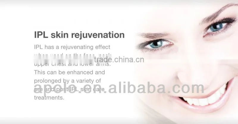 Get rid of daily using retin a use ipl skin care machine with extra hair removal skin tightening option by shanghai med apolo
