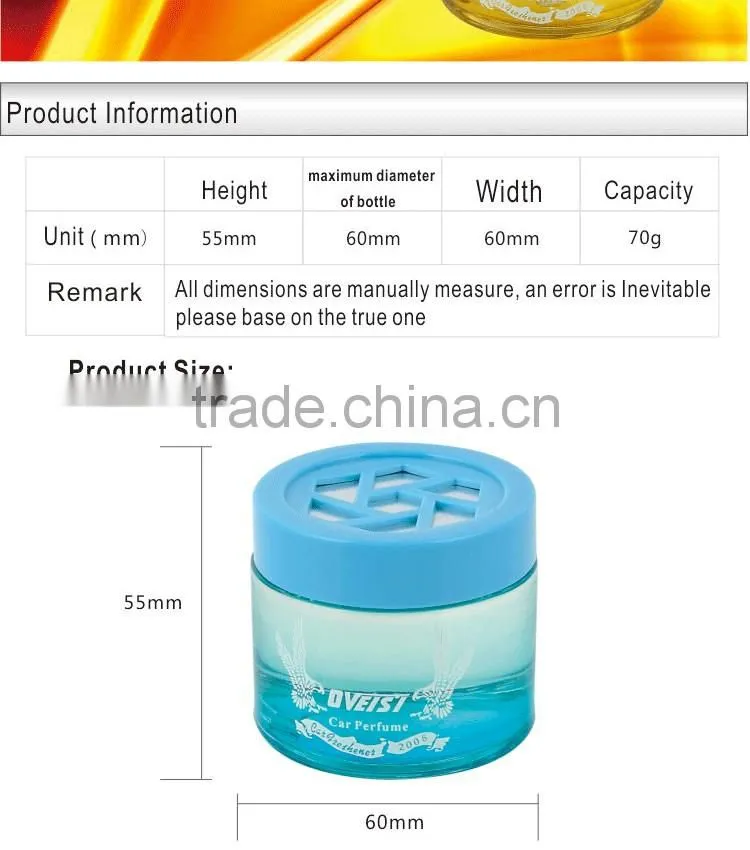 2016 the beautiful scented gel air freshener with long lasting smell