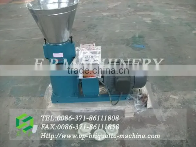 Good price supply the E.P certified 100kg to 150kg per hour wood pellet mill