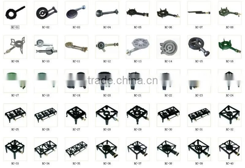 China manufacturer kitchen small cast iron gas burner