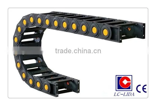 low noise weight bearing plastic cable carrier