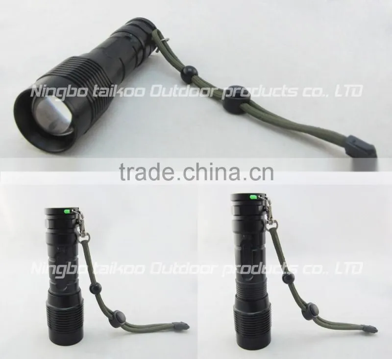 aluminum manual rechargeable torch energy saving bulbs