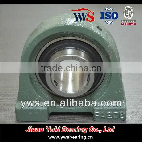 Flanged housings adjustable pillow block bearings