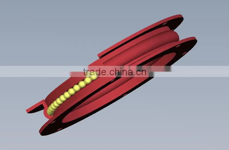 Diameter 850mm Steel Rolling Trailer Slewing Bearing