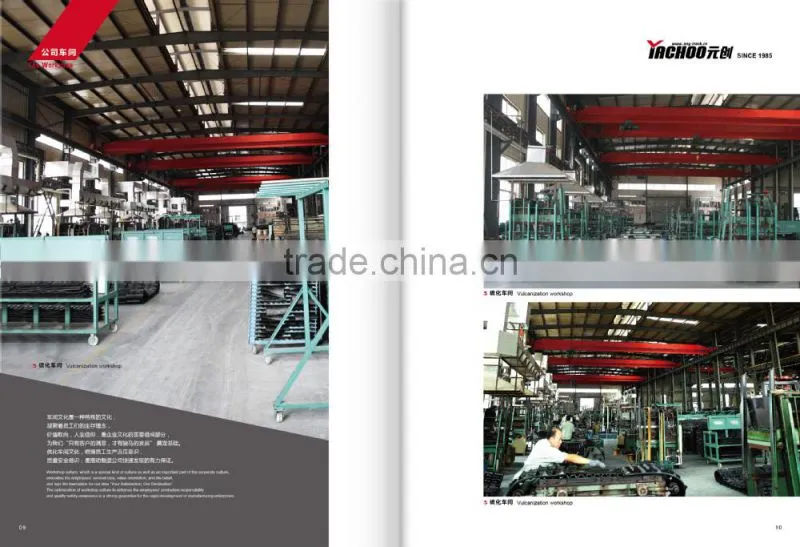Zhejiang Yuanchuang Rubber Track Co., Ltd. manufacturer China