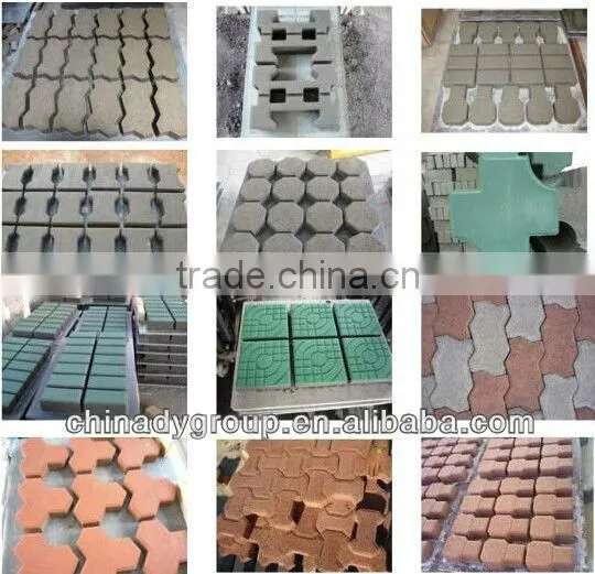 high pressure hydraulic brick making machine curb stone machine